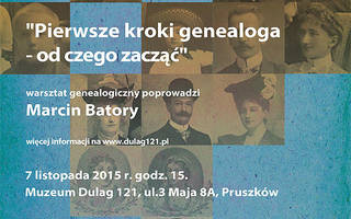 Pierwsze kroki genealoga