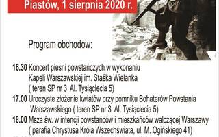 76. rocznica wybuchu Powstania Warszawskiego