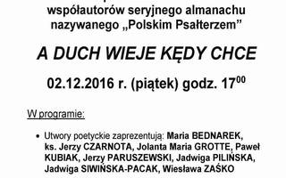 A DUCH WIEJE KĘDY CHCE