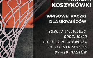 Charytatywny turniej koszykówki