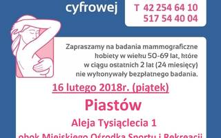 Bezpłatna mammografia