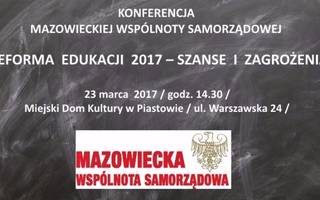 Konferencja - Reforma Edukacji 2017