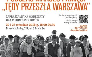 Zostań rekonstruktorem podczas Marszu Pamięci