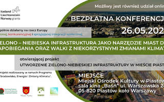 Konferencja zielono-niebieska infrastruktura