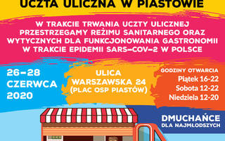 Uczta uliczna w Piastowie