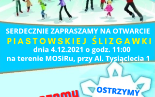 Zapraszamy na otwarcie ślizgawki